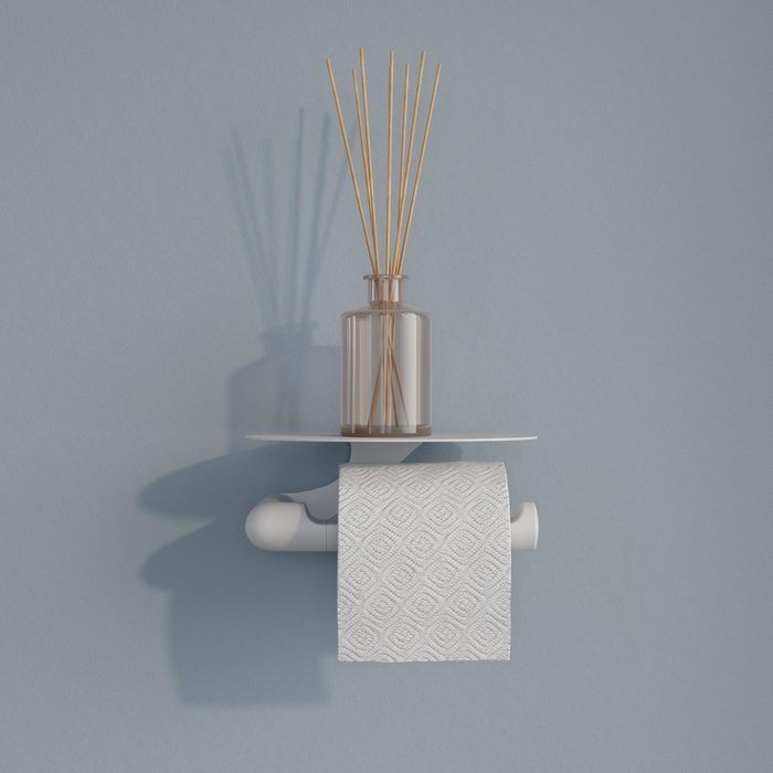 Бумагодержатель с овальной полкой