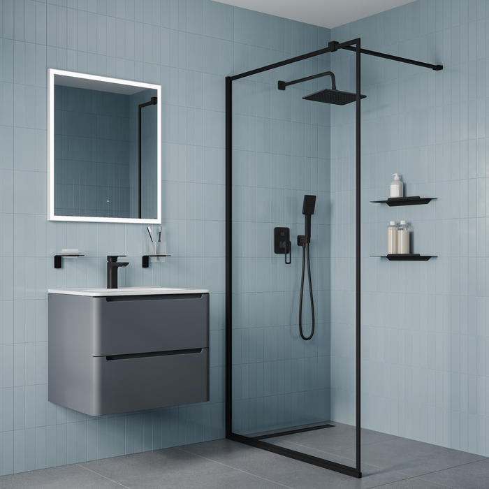 Смеситель скрытого монтажа с двумя выходами