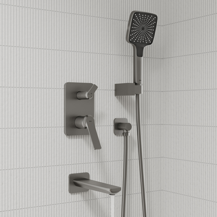 Встраиваемая душевая система с тропическим душем