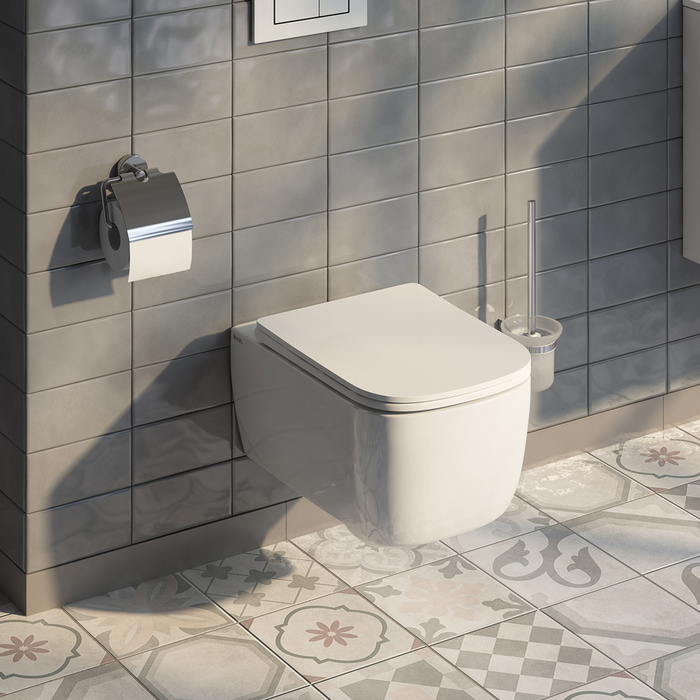 Унитаз подвесной безободковый