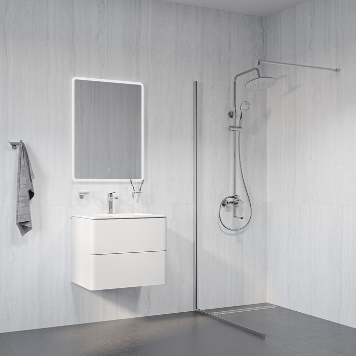 Душевая система с тропическим душем