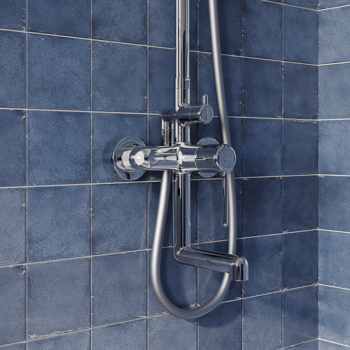 Душевая система с тропическим душем