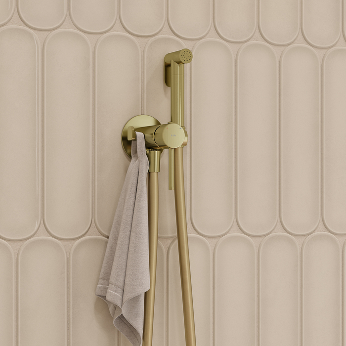 Смеситель скрытого монтажа с гигиеническим душем