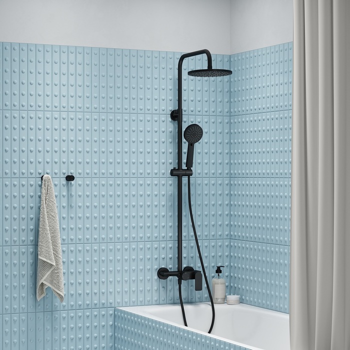 Душевая система с тропическим душем