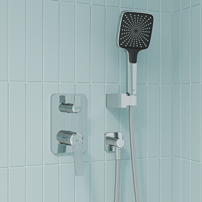 Встраиваемая душевая система с тропическим душем