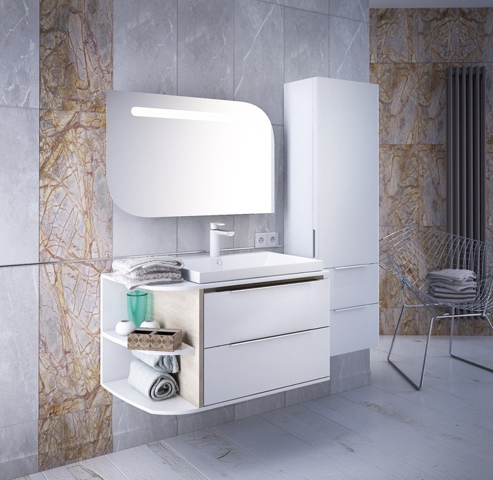 Зеркало Calipso 80 см