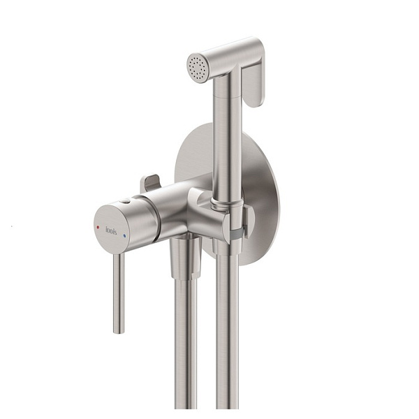 Смеситель скрытого монтажа с гигиеническим душем